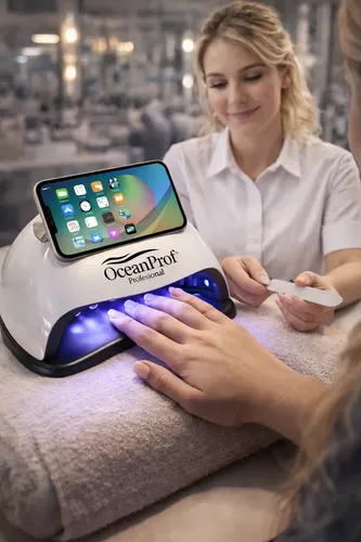 Cabina Para Uñas 300w Ocean Prof Uv/led Para Pieles Normales