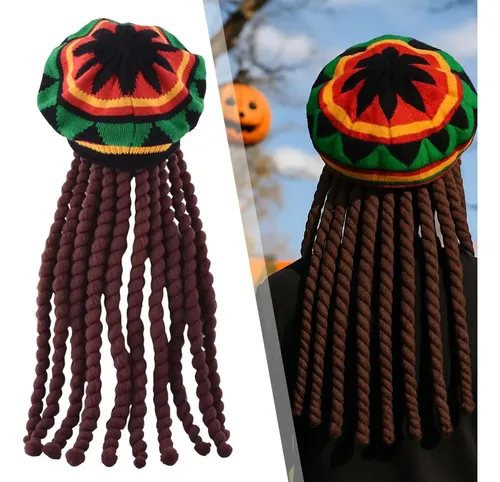 Sombrero Con Rastas, Peluca De Moda Para Fiestas, K