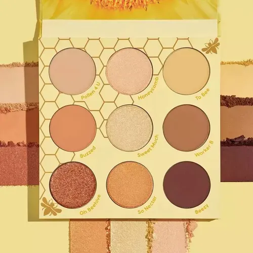 Paleta Sombras Wanna Bee Colourpop Maquillaje Sombra Tierra Y Neutros