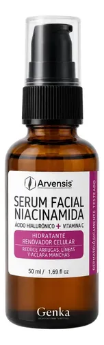 Serum Niacinamida 10% Con Hialuronico Vitamina 50cc Arvensis