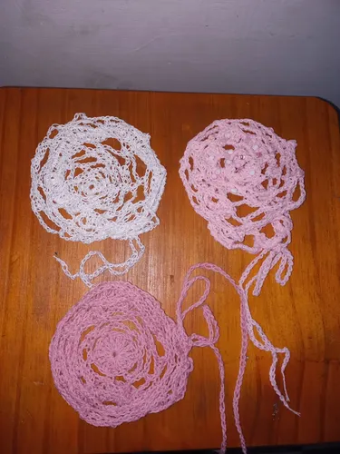 Redecillas Tejidas Para Rodetes Danza (pack X 2 Unidades)