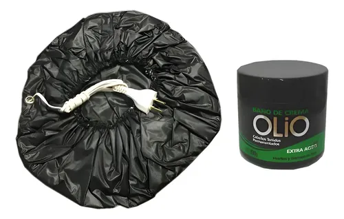 Gorro Eléctrico Termico Cable Baño De Crema Extra Acido Olio