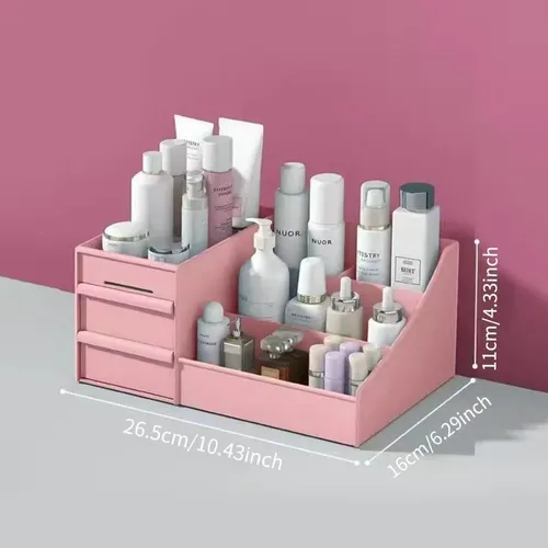 Organizador De Cosméticos De Escritorio Con Cajones Para Art