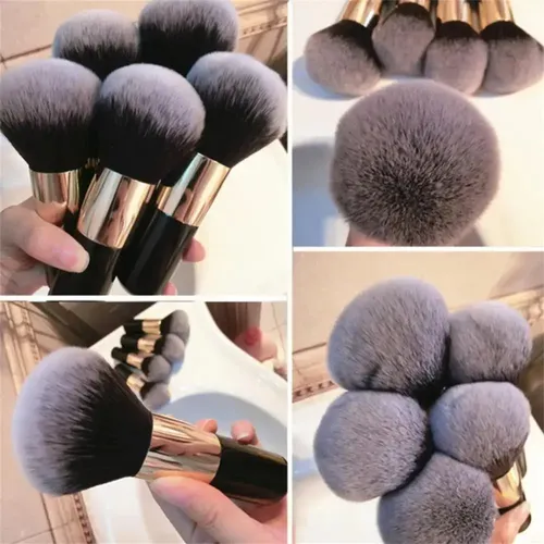 Brocha Grande Para Polvo Suelto, 3 Brochas De Maquillaje Big