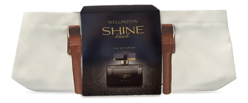 Pack Tote Shine Black Wellington Polo Mujer