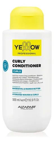 Alfaparf Yellow Curls Curly Conditioner 500ml Rulos Y Rizos