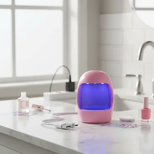 Cabina Uv Led Mini Q3 6w Secador Uñas Gel Esmalte Portatil