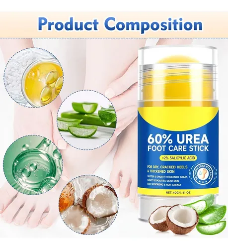 Crema Hidratante Antigrietas 60% Urea, Reparadora De