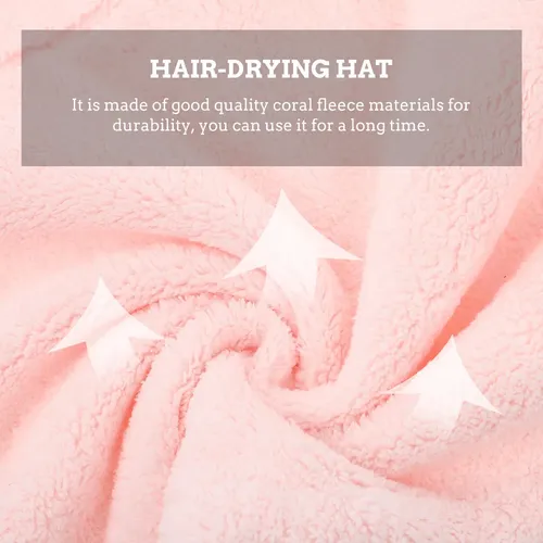 3 Toallas For El Cabello De Secado Rápido, Gorras Absorbent