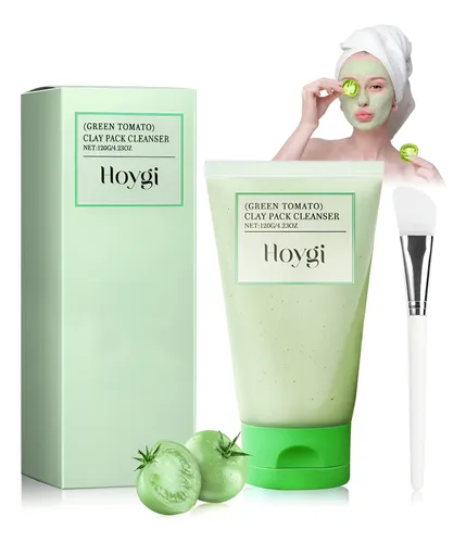 Mascarilla Limpiadora De Poros Con Arcilla De Tomate Verde,