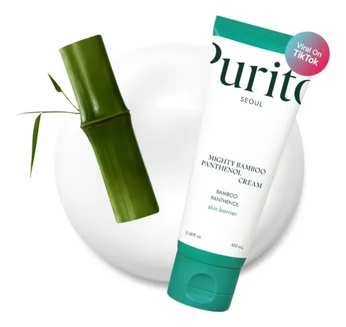 Purito Mighty Bamboo Panthenol Cream Hidratante 100ml