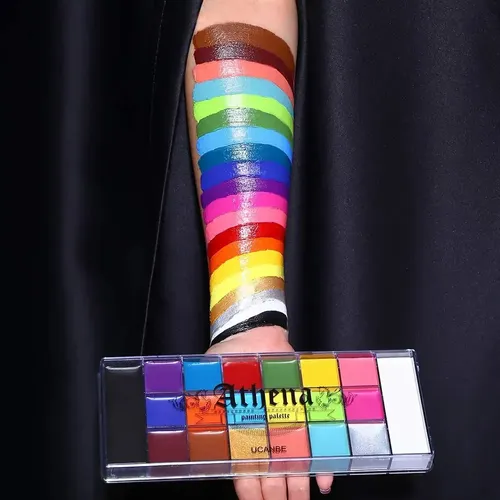 Paleta Ucanbe Pintacaritas Body Paint 20 Colores