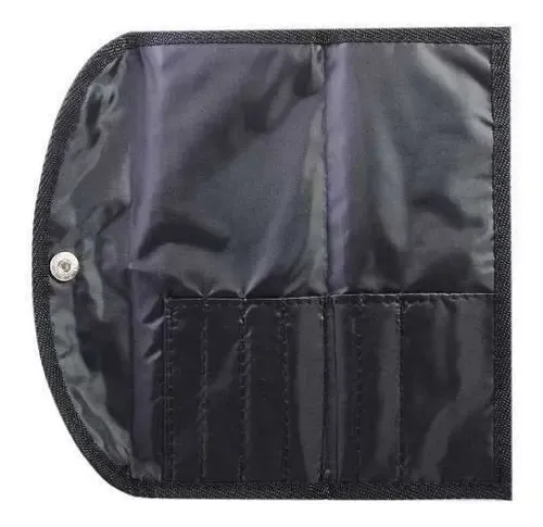 Heburn Estuche Maquillaje 7 Pinceles Tela Sintética Modelo 490 Compacto