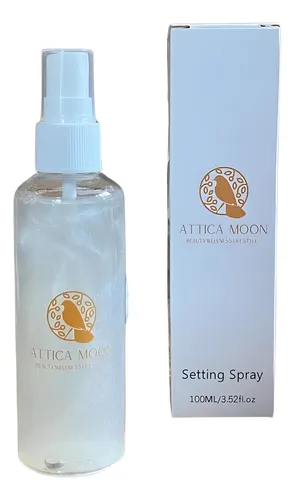 Spray Fijador De Maquillaje Attica Moon Unicornio Glow 100ml