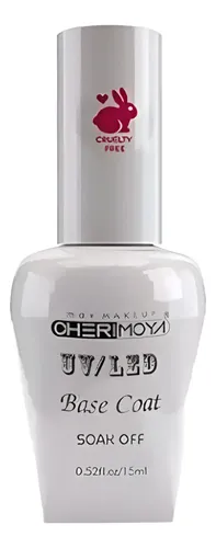 Base Coat Semipermanente Cherimoya Uñas Manicuria 15ml X 4un