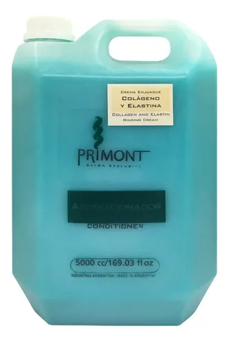 Shampoo Y Acondicionador Colágeno Y Elastina Primont X 5 Lts