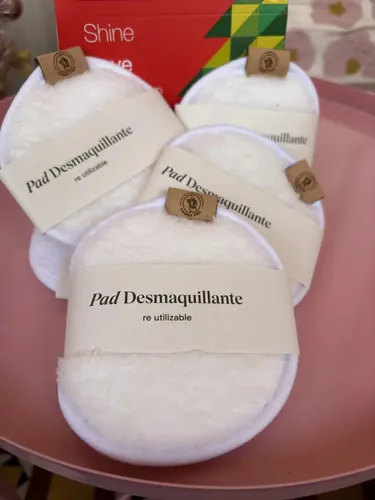 Pad Desmaquillante Reutilizable Lavable Facial