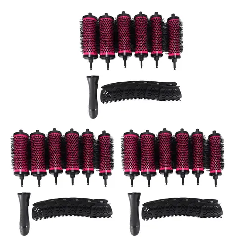 Yc,for Rulos Para Cabello 18pzas 3 Tamaños Con Mango