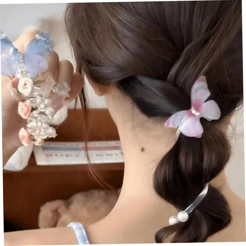 4 Cintas Para El Cabello En Espiral, No Dañan El Cabello Sua