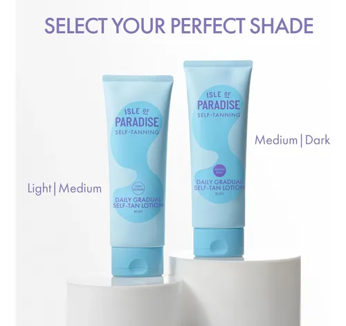 Loción Autobronceadora Isle Of Paradise Gradual Medium/dark