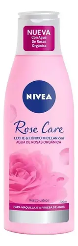 Leche Y Tónico Micelar 2 En 1 Nivea Rose Care Para Todo Tipo