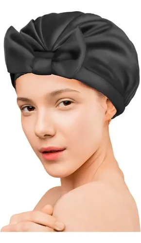 ` Qgorro De Ducha Extra Grande, Baño Reutilizable De Doble U