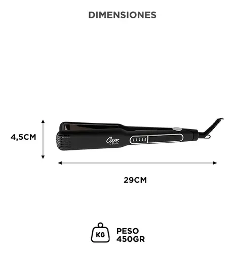 Planchita De Pelo Gadnic Alisadora Temperatura Regulable Lis