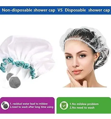 Gorro De Ducha Desechable Auban, 30 Unidades, Gorros De Baño