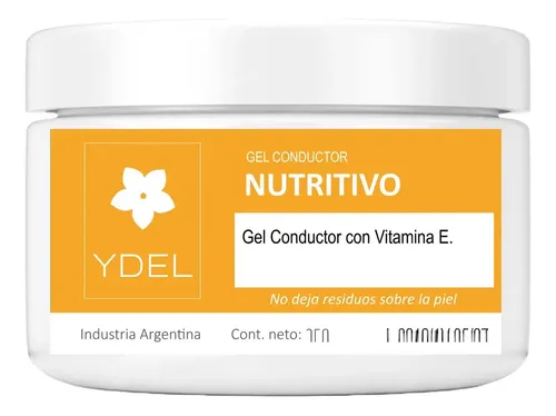 Kit Facial y Corporal YDEL con Masajeador de Microcorriente, Gel Nutritivo y Gua Sha Blanco