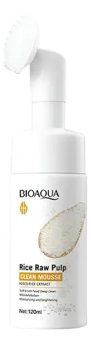 Limpiador Espuma Facial Blanqueador Arroz Bioaqua 120ml