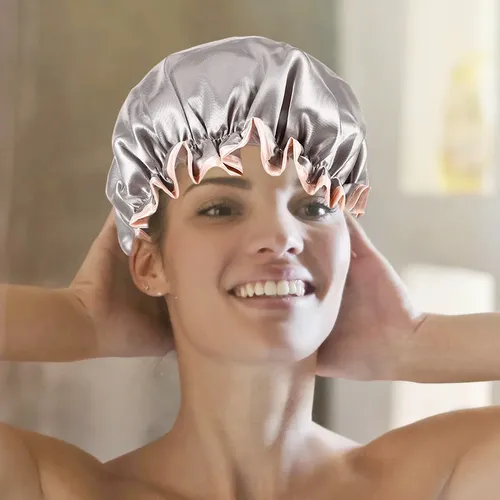 Gorro De Baño Femenino Elástico Y Transpirable