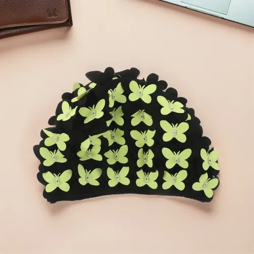 Gorro De Natación Para Mujer, Flexible, Cómodo, Impermeable