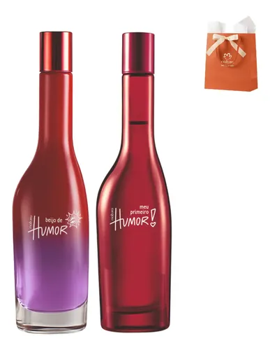 Kit Natura Perfumes 75ml: Primeiro De Humor Y Beijo Femenino