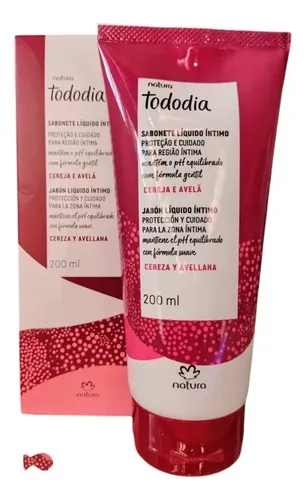 Jabón Íntimo Natura Tododia Cereza Y Avellana 200ml