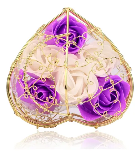 Jabón Corporal Compact Random Heart Para Baño, Con Aroma A C