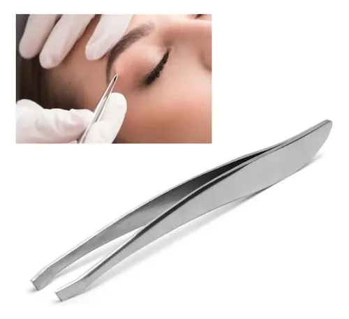 Pinzas For Depilación De Cejas De Acero