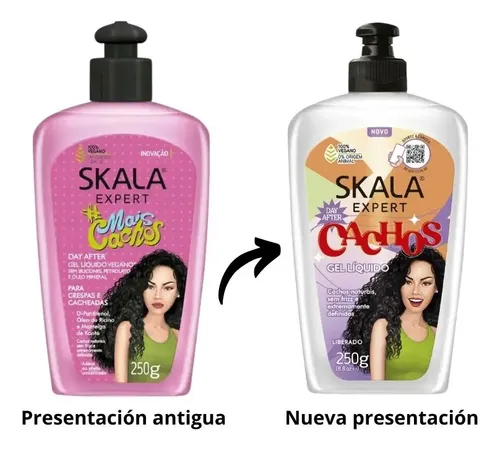 Gel Skala Expert Mais Cachos Gel Líquido 250g