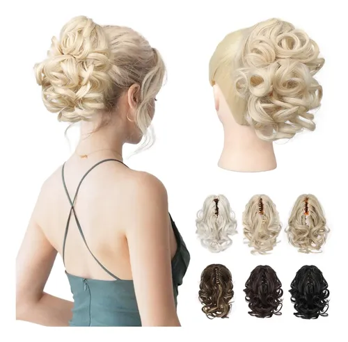 Extensión De Cabello Reecho Hp001, 23 Cm, Con Clip Rizado, C
