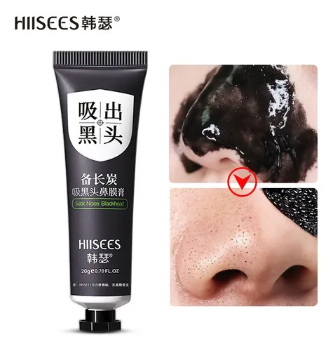 Mascarilla Removedora De Puntos Negros Hiisees 20g Todo Tipo De Piel