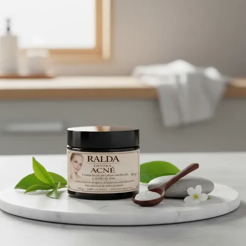 Crema Facial Antiacné Con Zinc Y Tallow Clarificado 50g