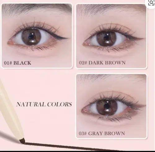 Delineador De Ojos Ultra Fino Novo Retráctil Waterproof