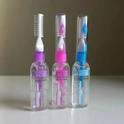 Mascara Fortalecedora De Pestañas Y Cejas Acido Hialuronico Color Transparente