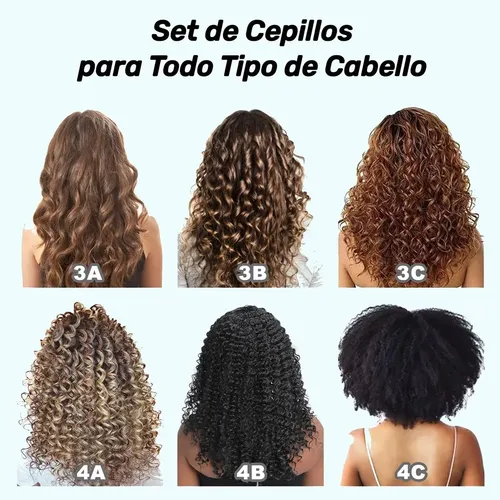 Peine De Masaje De Pulpo Adecuado Para Cabello Rizado 8pcs