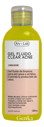 Gel De Limpieza Clear Acne Piel Grasa 125cc Arvensis