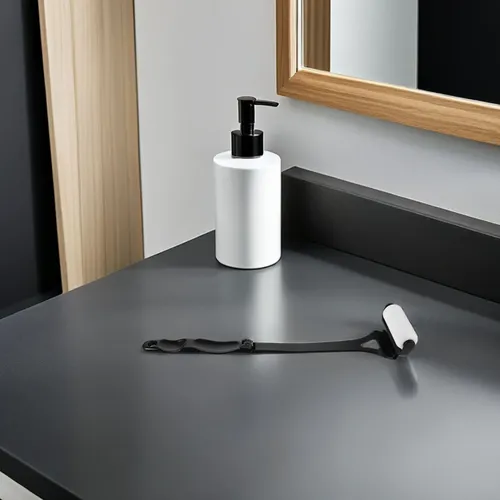 Cepillo Portátil Para Humectación De Espalda En Negro