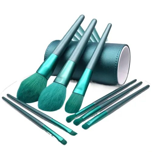 Set De Maquillaje Para Principiantes: Juego De Brochas Suave