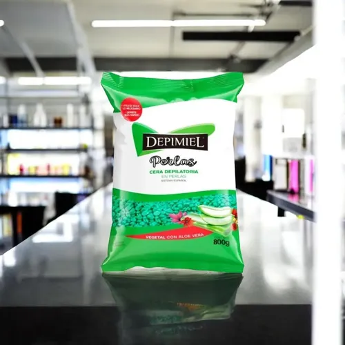 12 Ceras Depilatorias Perlas Depimiel 800gr Sistema Español