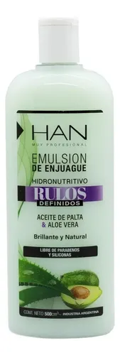 Acondicionador Han Curly Girl Hidronutritivo Rulos 500ml