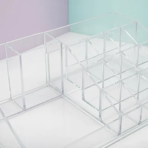 Organizador Acrílico Maquillaje Porta Cosméticos 16 Division