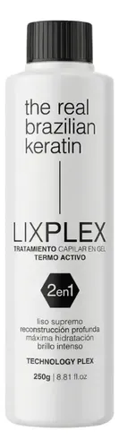Alisado Lix Plex 2 En 1 Real Brazilian X 250g